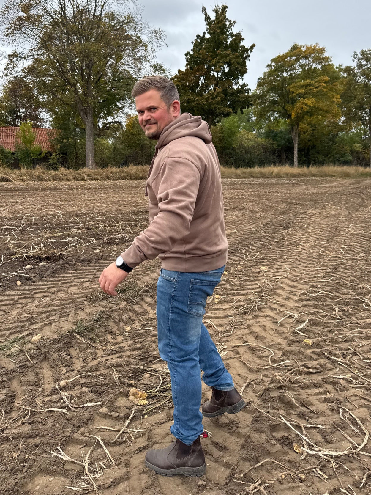 Hoodie "Ich liebe meine KnOlle" mocha