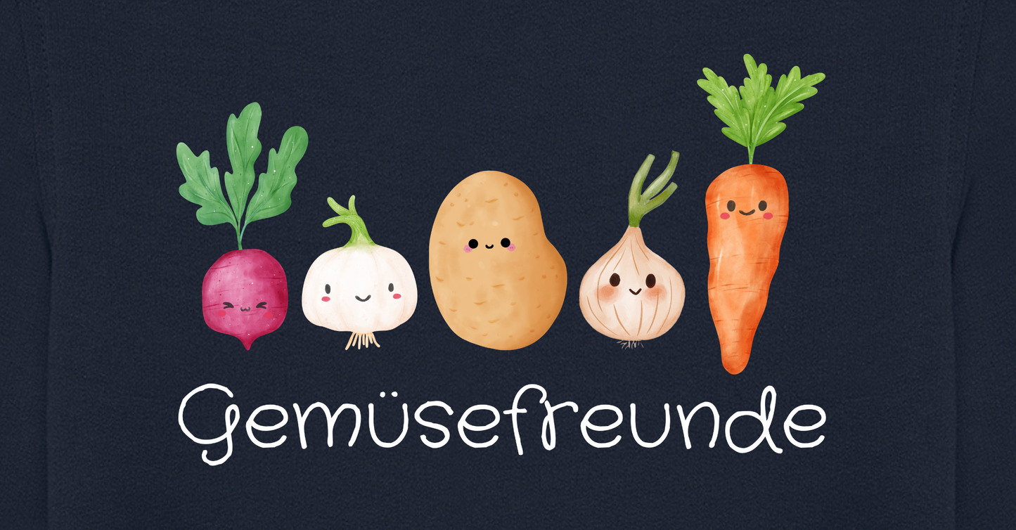 Sweatshirt "Gemüsefreunde" navy