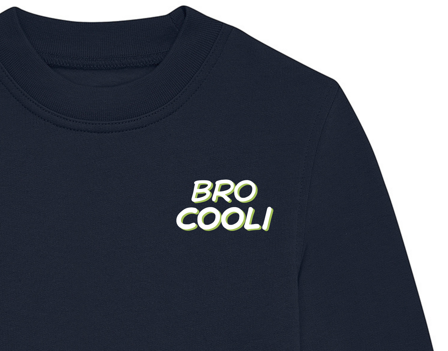 Sweatshirt "Bro Cooli" navy