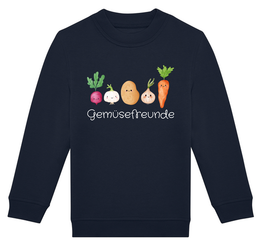 Sweatshirt "Gemüsefreunde" navy