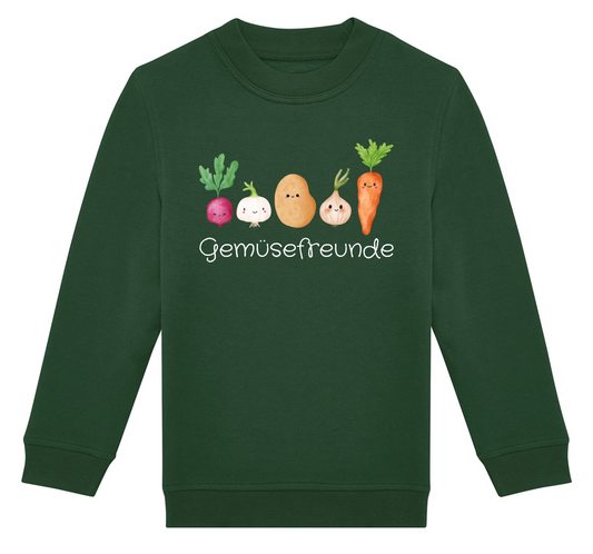 Sweatshirt "Gemüsefreunde" grün