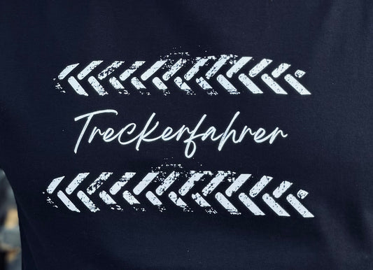 T-Shirt "Treckerfahrer" schwarz