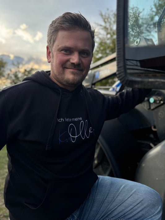 Hoodie "Ich liebe meine KnOlle" schwarz